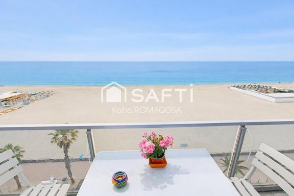 CANET-PLAGE – FRONT DE MER – VUE PANORAMIQUE EXCEPTIONNELLE