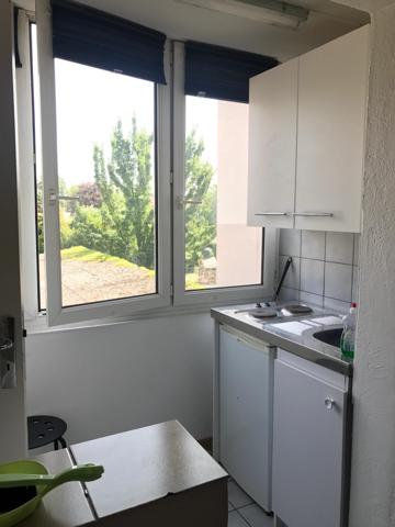 Studio loué – Investissement locatif – Strasbourg Meinau – Proche tram