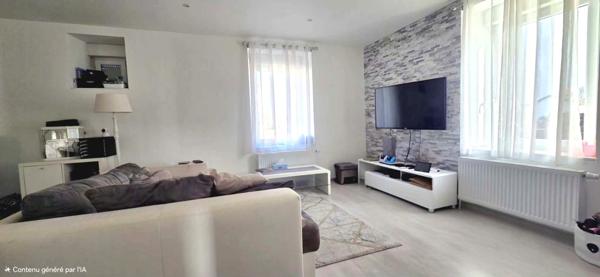 maison 115 m² , 3 chambres.