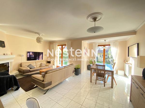 NESTENN IGNY maison familiale fonctionnelle de 170m² sur un terrain clos de 281m² sur le secteur Val d'Albian de Saclay proche commerces, écoles/ grandes écoles Polytech, HEC, ligne V-ligne 18, bus 4609/4659/6135/6171/6173/6174, plateau de Saclay, Vélizy