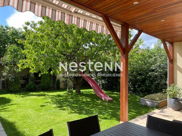 NESTENN IGNY maison familiale fonctionnelle de 170m² sur un terrain clos de 281m² sur le secteur Val d'Albian de Saclay proche commerces, écoles/ grandes écoles Polytech, HEC, ligne V-ligne 18, bus 4609/4659/6135/6171/6173/6174, plateau de Saclay, Vélizy