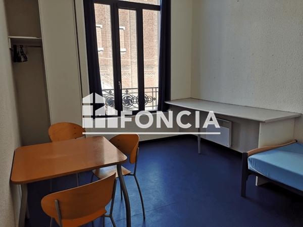 Location Studio 18.8 m² - 27 RUE COLSON Lille 59000
