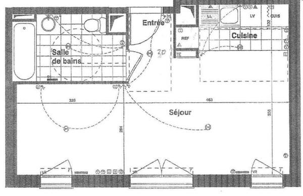 Appartement 1 pièce - 44000 Nantes