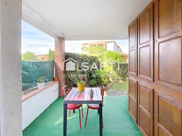T3 en rez-de-jardin au coeur de Castelginest