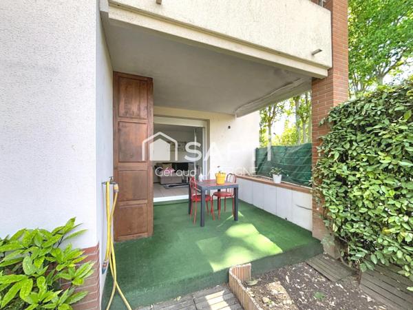 T3 en rez-de-jardin au coeur de Castelginest