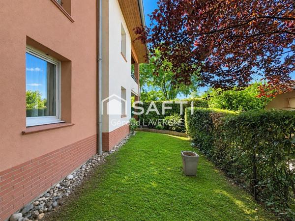 T3 en rez-de-jardin au coeur de Castelginest