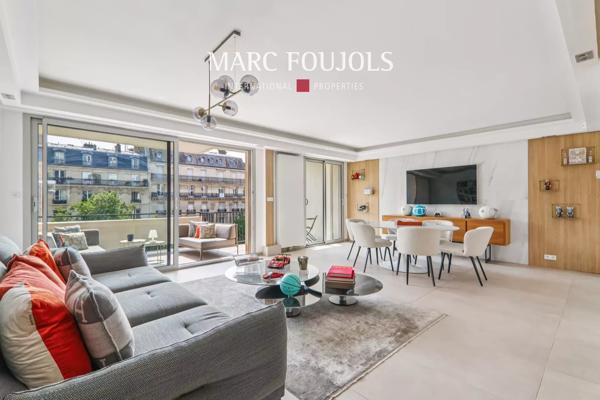 Paris XVI Flandrin-Henri Martin: appartement de 92m² avec terrasses