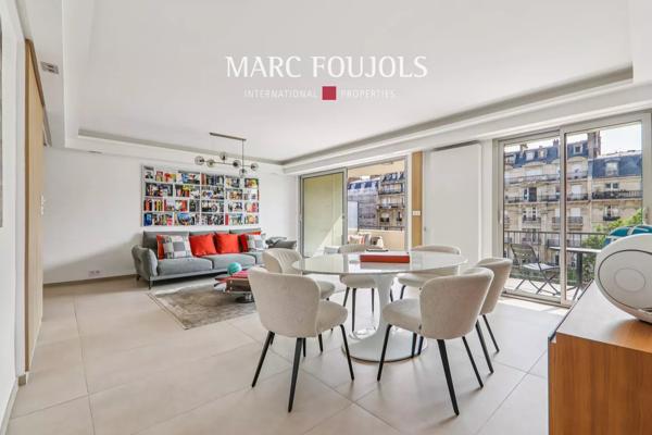 Paris XVI Flandrin-Henri Martin: appartement de 92m² avec terrasses