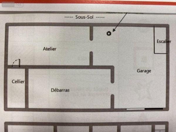 Maison à vendre à Saint-Genou dans l'Indre (36500), ref : 1048220