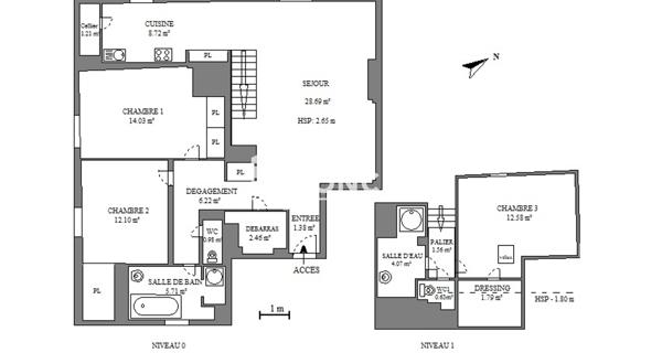 Location Appartement 4 pièces 102.13 m² - Saint-didier-au-mont-d'or 69370