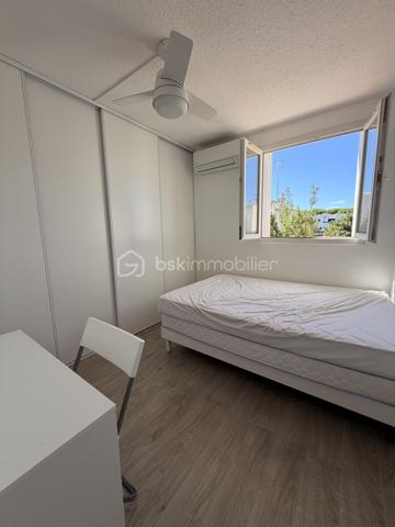 En exclusivité sur le Grau-du-Roi !
Coup de coeur assuré pour cette ravissante villa de 73 m2 environ  ENTIEREMENT RÉNOVÉE offrant 3 chambres, un joli patio, UN CELLIER DE RANGEMENT ainsi que deux places de parking, le tout à quelques enjambées de la plage.
Située dans une résidence privée, sécurisée et  joliment arborée , elle se compose, au rez-de-chaussée d'une entrée, une salle d'eau avec WC, une grande cuisine équipée et ouverte sur une belle pièce de vie avec un joli coin véranda et une belle chambre.
L'étage distribue deux chambres dont une avec un grand balcon d'environ 10 m2 d'où vous pourrez voir l'horizon, ainsi qu'une salle d'eau avec WC et un coin rangement.
Les extérieurs vous offrent un coquet patio intimiste SANS AUCUN VIS-À-VIS ainsi qu'une cave.
Un cellier aménagé (idéal pour ranger les vélos etc...) et deux places de parking complètent ce bel ensemble à vivre.
Ses atouts ?
-aucun travaux à prévoir (rénovation complète en 2022).
-nombreux rangements.
-pompe à chaleur neuve (Janvier 2022 et 2023) 
-double-vitrage etc ....
Proche de la plage, commerces à 100 M (CARREFOUR EXPRESS, boulangerie, boucherie, fruits et légumes ouverts à l'année), Mairie, centre-ville de la station et ses rues piétonnes à 15 mn à pied.
Posez vos valises, projetez-vous et contactez-moi pour visiter ....