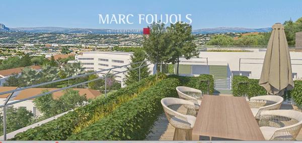 Nice Sainte-Marguerite – Penthouse 4 pièces avec double box et piscine