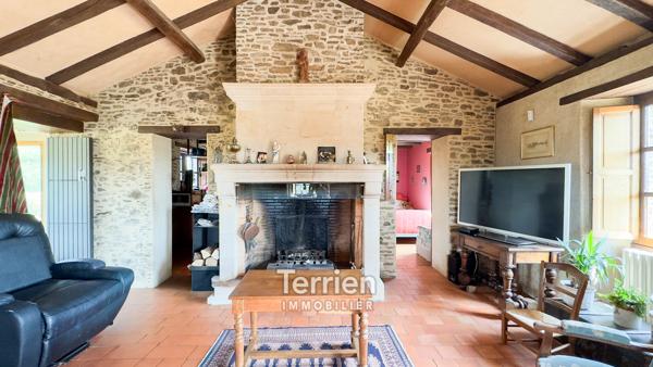 Maison de charme – Plain-pied, calme et authenticité Mauges-sur-Loire (49570)