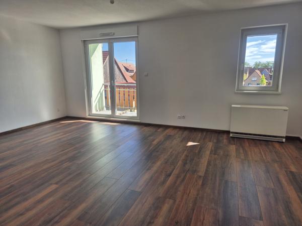 Valff (67210) Appartement 3 pièces 80 m² rénové