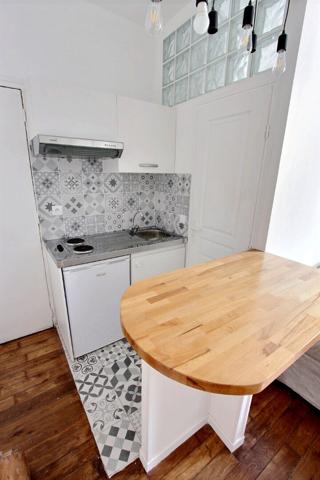 Beau studio meublé 19,5 m²