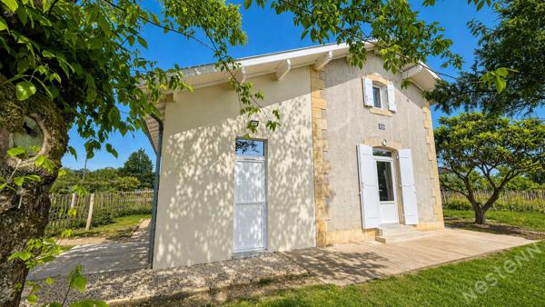 Charmante maison rénovée avec jardin à Bergerac à seulement 2,5 kms du centre ville !
