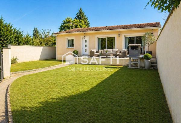 Plain-pied lumineux 110 m² – 3 chambres – terrasse sud