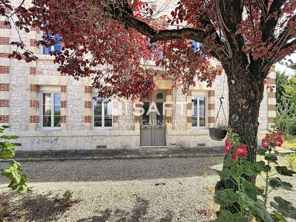 COUP DE CŒUR ASSURÉ – Demeure de caractère au cœur de Châteauneuf-sur-Charente