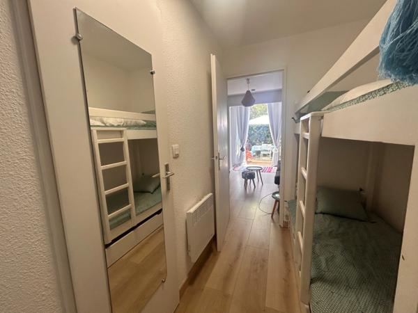 Appartement à vendre 1 pièces SETE (34) Studio cabine parfait état rez de jardin parking