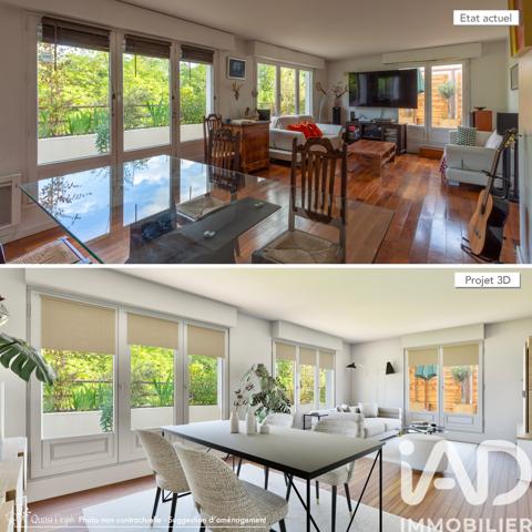 Appartement à vendre 5 pièces 87 m² Le Port-Marly