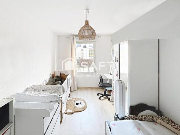 Appartement T3 de 62 m2 avec place de parking en sous sol