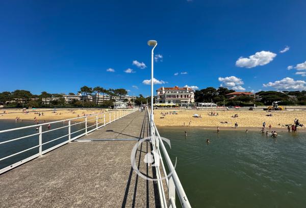 Arcachon (33120) JOLI APPARTEMENT T3 MOULLEAU - 2 CHAMBRES - CAVE - LOCAL VELO