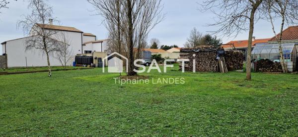 Magnifique terrain arboré à 15 min de La Rochelle