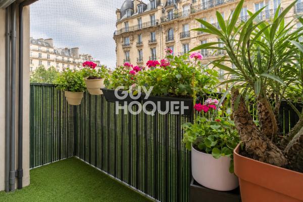 75015 Paris / Convention / 2 pièces 54 m² / Balcon Ouest / Cave / Parking possible