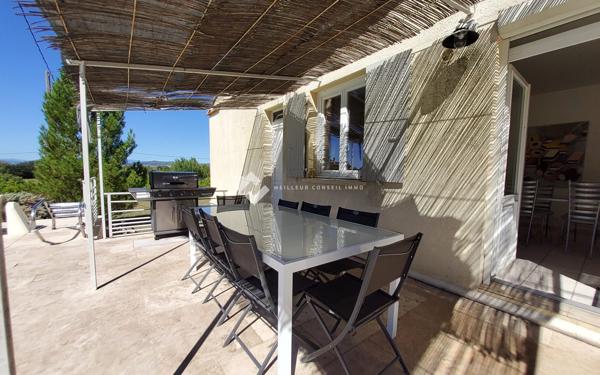 BARJAC – BELLE VILLA DE PLAIN-PIED AVEC PISCINE, GRAND TERRAIN ET ENVIRONNEMENT PRIVILÉGIÉ
