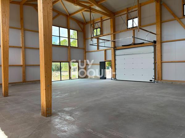 À louer - Local industriel / entrepôt neuf de 220m² à Magescq