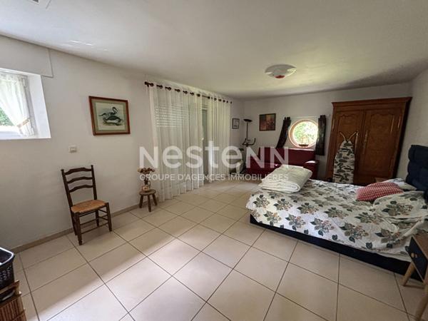 Maison en pierres à vendre à Saint Guyomard - Vie de plain pied / terrain constructible / divisible / Bretagne / Morbihan Sud