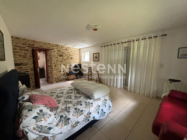 Maison en pierres à vendre à Saint Guyomard - Vie de plain pied / terrain constructible / divisible / Bretagne / Morbihan Sud