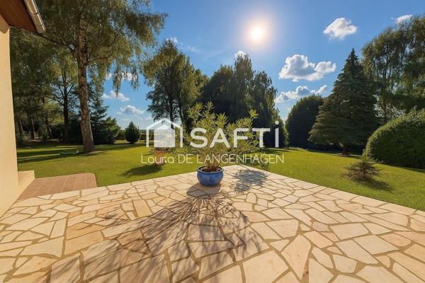 Authenticité, volumes, confort, cadre verdoyant !