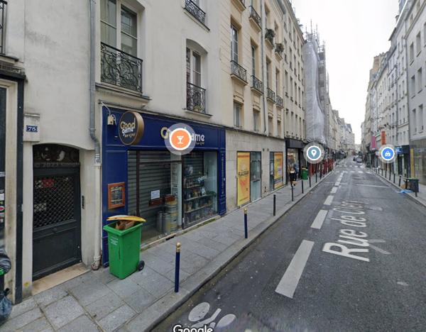 LOCAL À LOUER 80M2 À PARIS (75002)