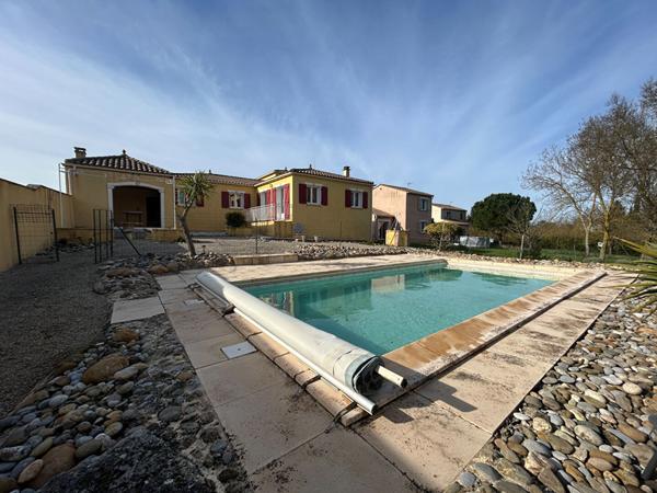 Maison familiale avec piscine, au calme absolu, en fond d'impasse