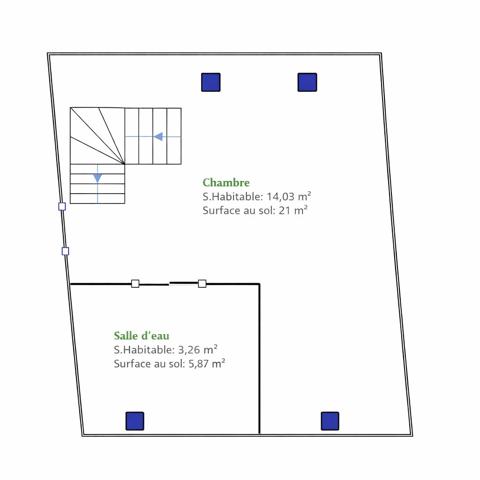 Maison TRIPLEX - COMME NEUF