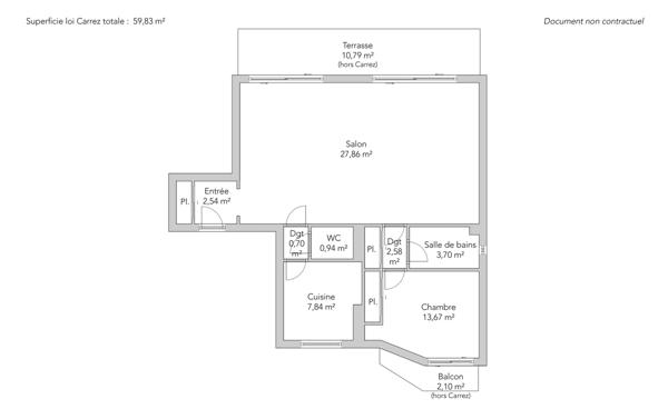 Appartement Paris 16e - JASMIN