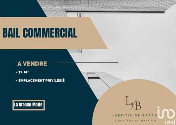 Droit au bail à vendre 74 m² La Grande-Motte