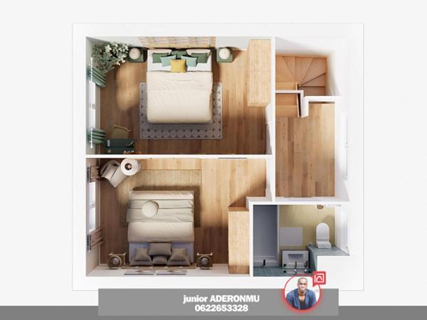 Maison Coupvray 3 pièce(s) 71.34 m2