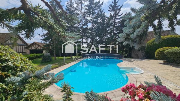 Propriété de charme en pierre avec piscine chauffée