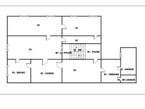 Maison de ville XXL – 2 appartements + dépendances – Gros potentiel !