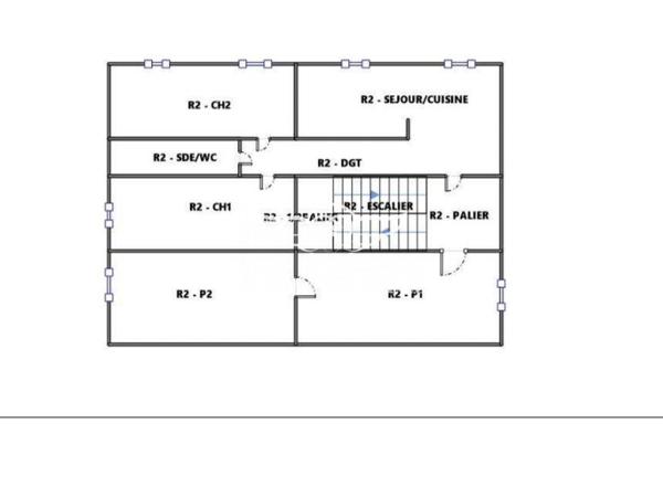 Maison de ville XXL – 2 appartements + dépendances – Gros potentiel !