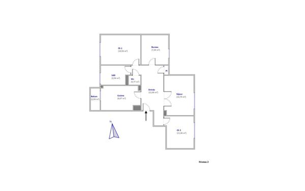 Appartement à vendre    3 pièces • 68,66 m2 Lyon 6