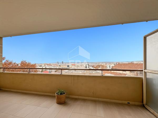 Appartement T3, 70m2, 13004, Chutes-Lavie Longchamps, Vue mer, Terrasse, Marseille