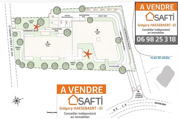 idéal Promoteur :locaux/terrain constructible idéalement situé sortie d’Autoroute