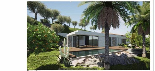 Allauch Fontvieille Maison d'architecte de 160 m² avec piscine sur terrain 1000 m²