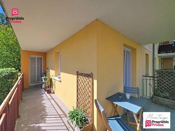 VERBERIE CENTRE  61 m² + BALCON 12 m² + 2 PARKINGS  158 500