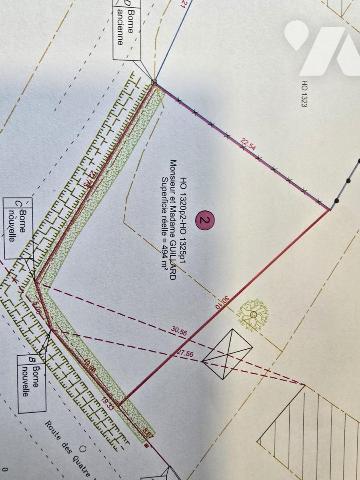SAINT-NAZAIRE  EN LIMITE AVEC PORNICHET, terrain à bâtir d'environ 485 m²