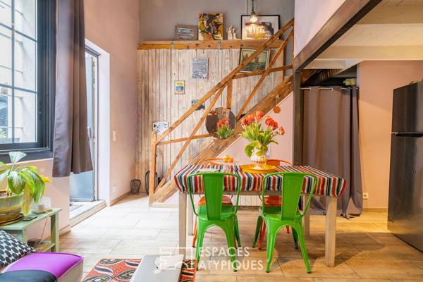 Théâtre et loft d’artiste dans une ancienne menuiserie – La Plaine