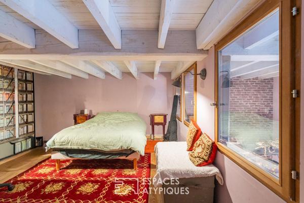 Théâtre et loft d’artiste dans une ancienne menuiserie – La Plaine